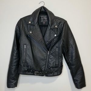 Victoria’s Secret Black Leather Jacket